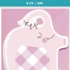 Invitasjoner - Babyshower Umbrellaphants
