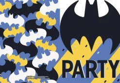 Invitasjoner - Batman - Papp