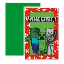 Invitasjoner - Minecraft - Papir