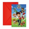 Invitasjoner - Paw Patrol Action - Papir