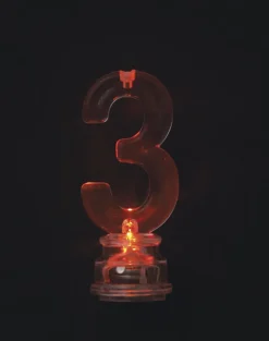 Kakelys - Blinkende - Nummer 3