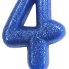 Kakelys - Nummer 4 - Glitter Blå
