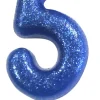 Kakelys - Nummer 5 - Glitter Blå