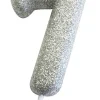 Kakelys - Nummer 7 - Glitter Sølv