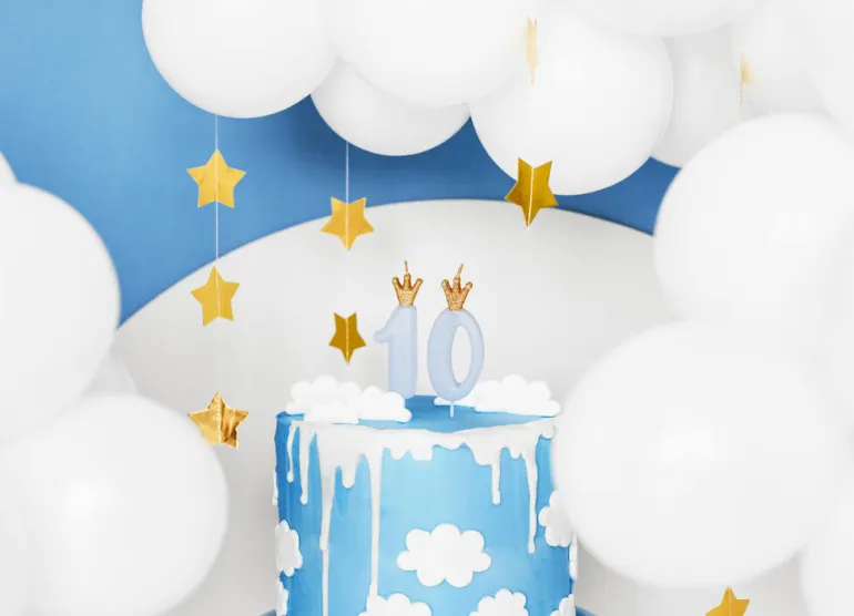 Kakelys på Pinne - Gullkrone - 1 År