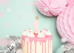 Kakelys på Pinne - Gullkrone - 1 År