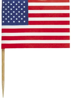 Kaketopper - Picks - Amerikansk Flagg