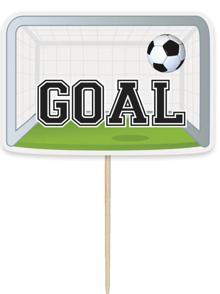 Kaketopper på Pinne - 3D Fotball