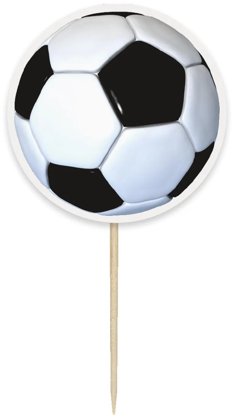 Kaketopper på Pinne - 3D Fotball