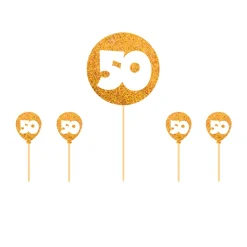 Kaketopper - 50 År - Gull