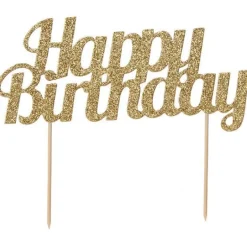 Kaketopp - "Happy Birthday" - Gull