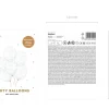 Klare ballonger med hvite hjerter