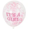 Konfettiballonger - Baby Shower Girl
