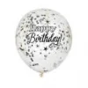 Konfettiballonger - Bursdag - Glitter