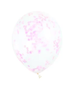 Konfettiballonger - Lys Rosa