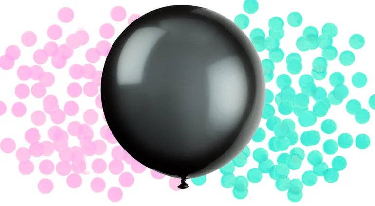 Konfettiballong - Gender Reveal