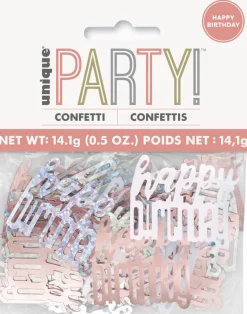 Konfetti - "Happy Birthday" - Rosegull