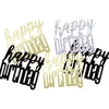 Konfetti - Happy Birthday - Svart