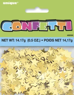 Konfetti - Stjerner Gull