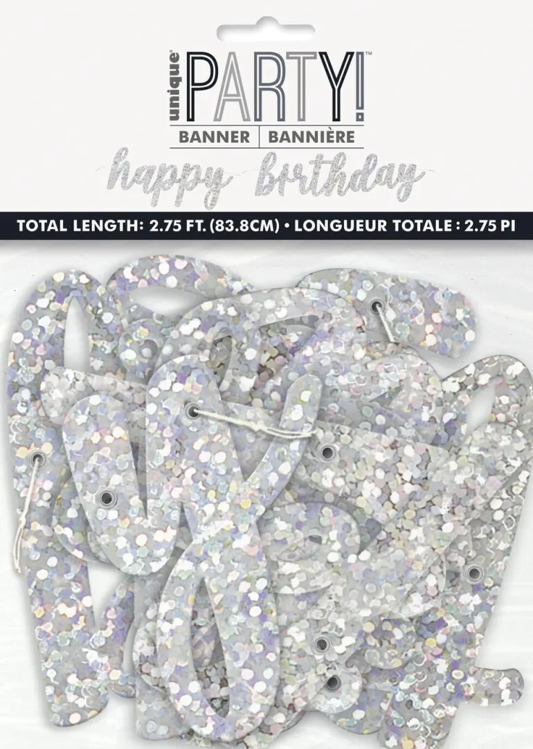 Leddbanner - "Happy Birthday"