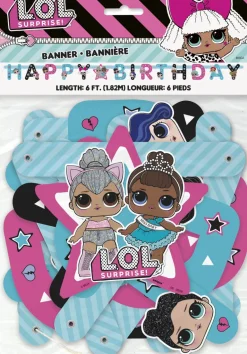 Leddbanner - LOL Surprise Happy Birthday