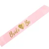 Magebånd Sash - "Bride to Be"