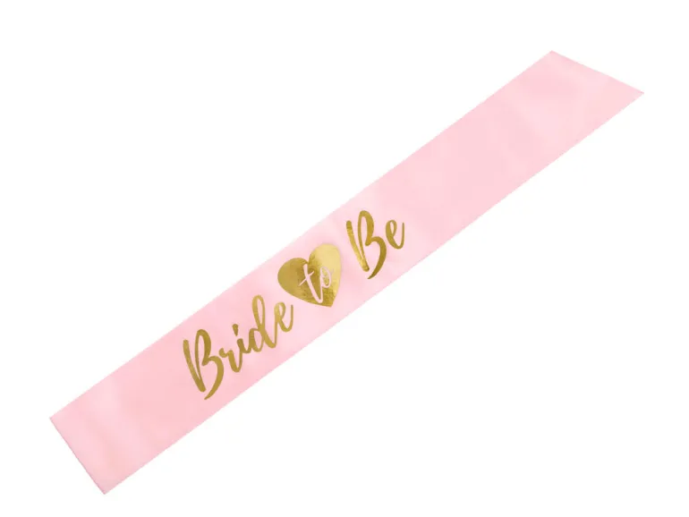 Magebånd Sash - "Bride to Be"