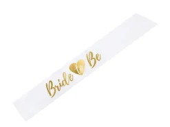 Magebånd Sash - "Bride to Be"