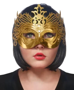 Maske - Gull Ornament - Plast