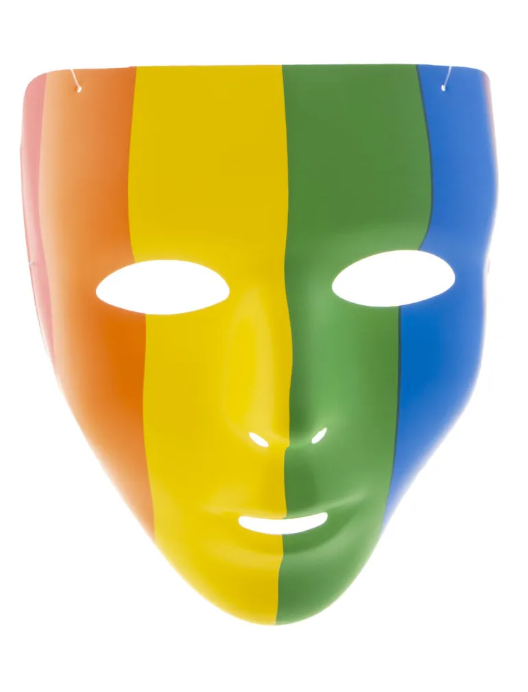 Maske - Regnbue