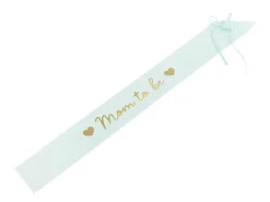 Mom to Be - Lys blå ordernsbånd