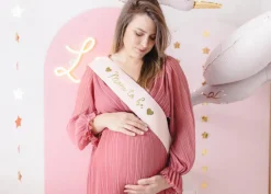 Mom to Be - Lys rosa ordernsbånd