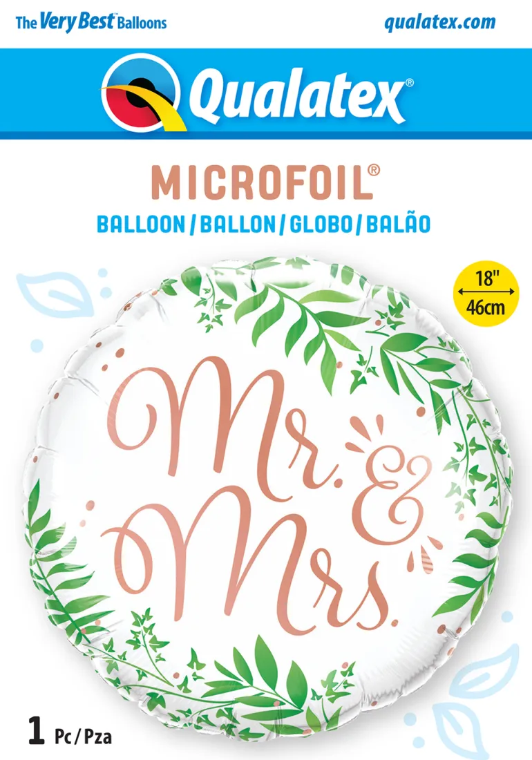 MR. & MRS. Elegant Greenery