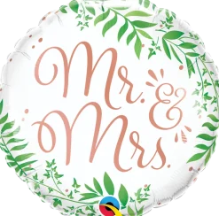 MR. & MRS. Elegant Greenery