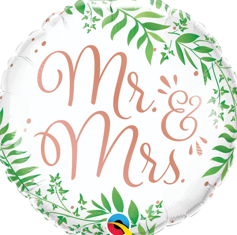 MR. & MRS. Elegant Greenery