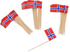 Norsk Flagg - Cocktailpinner