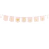 "Oh Baby" banner m/tassels - Lys Rosa