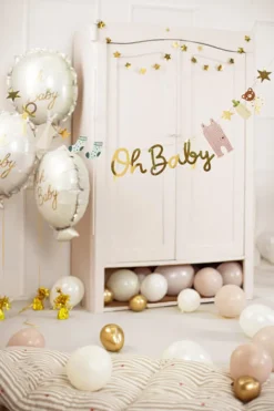 "Oh Baby" banner m/tassels - Miks