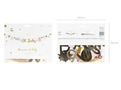 "Oh Baby" banner m/tassels - Miks