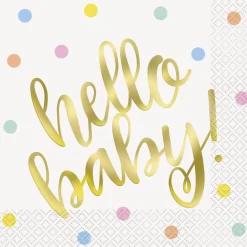 Papirservietter - Hello Baby - Folie