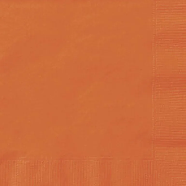 Papirservietter - Oransje