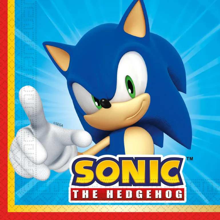 Papirservietter - Sonic