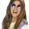 Parykk - Hippie Lang - Brun
