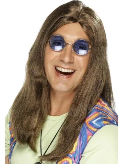 Parykk - Hippie Lang - Brun