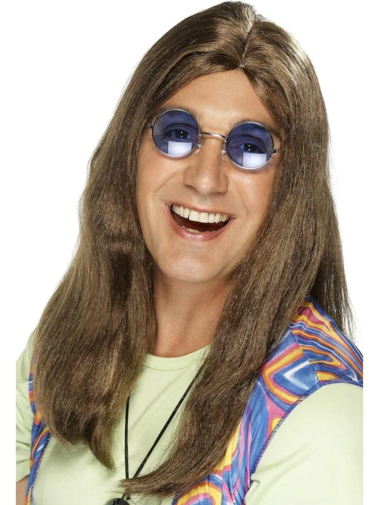 Parykk - Hippie Lang - Brun