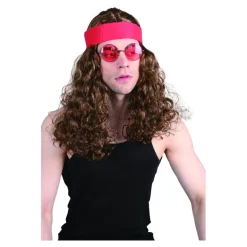 Parykk - Hippie lang - brun