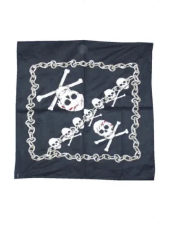 Pirat bandana - Sort