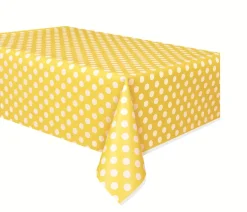 Plast Bordduk - Dots Gul
