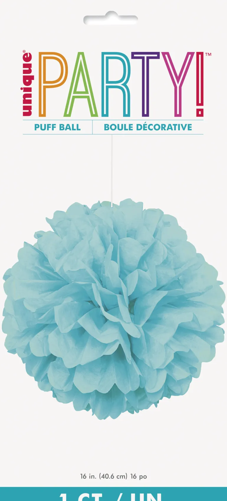 PomPom - Lys Turkis - Papir