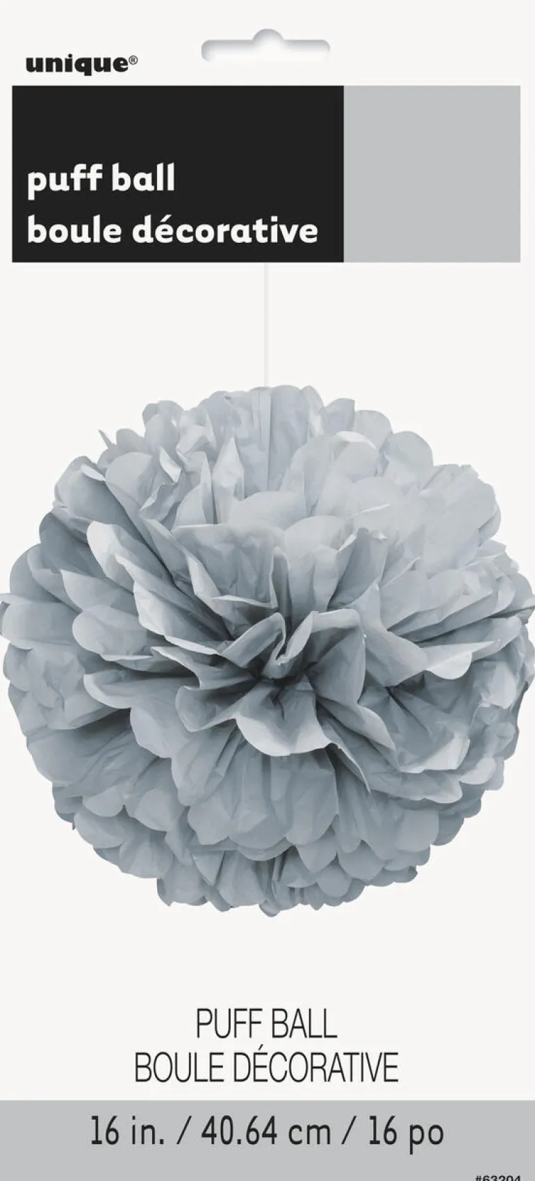 Pom Pom - Sølv